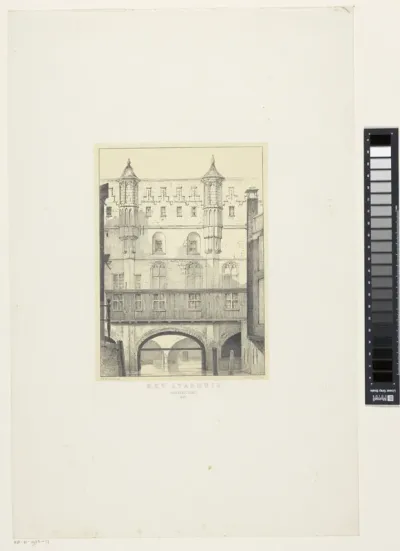 Stadhuis van Dordrecht in 1830