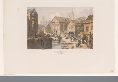 Stadsgezicht, 13e eeuw