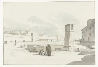 Stadsgezicht in Giovenazzo
