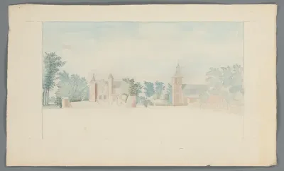 Stadsgezicht, mogelijk Oosterwijk