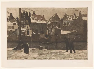 Stadsgezicht te Mechelen