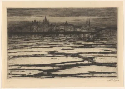 Stadsgezicht vanaf het water