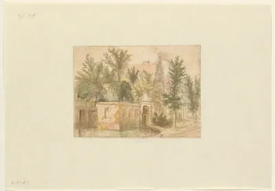 Stadshuizen boven een gracht