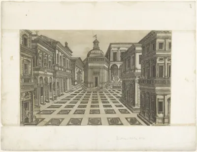 Stadsplein met ruiterstandbeeld van Marcus Aurelius