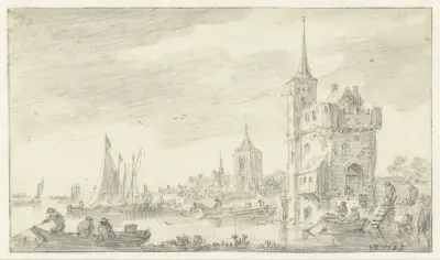 Stadspoort aan de stadswal
