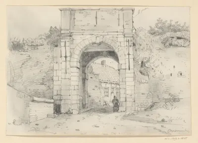 Stadspoort te Arnemuiden