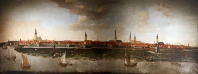 Stadtansicht von Hamburg 1861