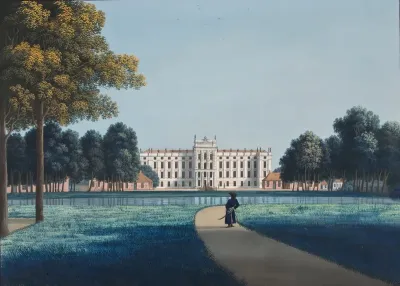 Stadtseite des herzoglichen Schlosses zu Ludwigslust