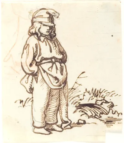 Stående dreng