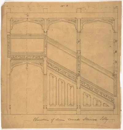 Staircase Lobby Design