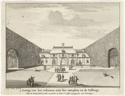 Stallen op landgoed Clingendael