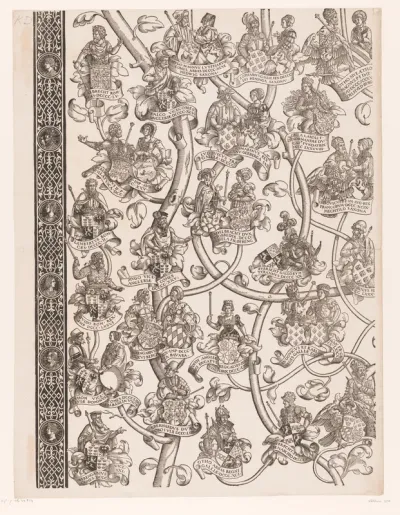 Stamboom van Frederik en Ottheinrich van Palts-Neuburg (plaat 10)