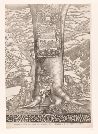 Stamboom van Frederik en Ottheinrich van Palts-Neuburg (plaat 2)