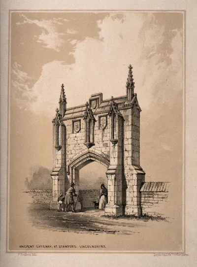 Stamford, Lincolnshire: an ancient gateway
