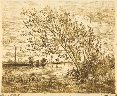 Stand of Alders (Le Bouquet d'aunes)