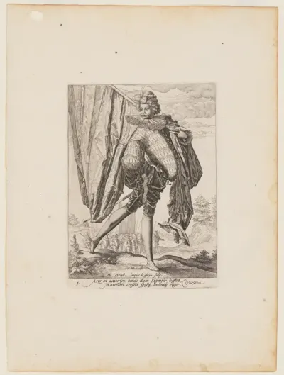 Standard Bearer, from Officers and Soldiers of the Bodyguard of Emperor Rudolph II