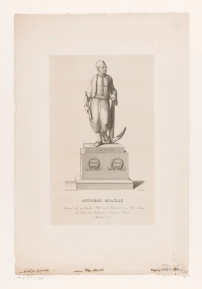 Standbeeld van Andreas Miaulis