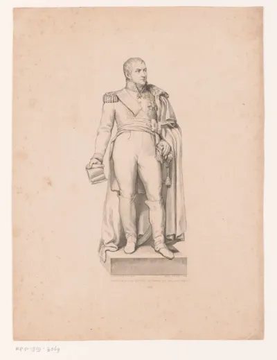 Standbeeld van Augustin Daniel Belliard te Brussel