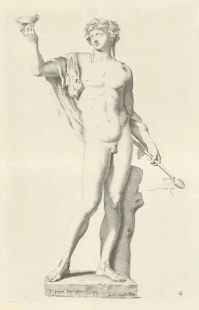 Standbeeld van Bacchus