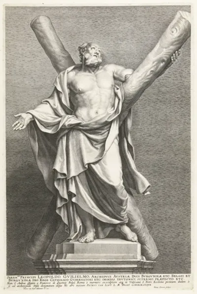 Standbeeld van de Heilige Andreas