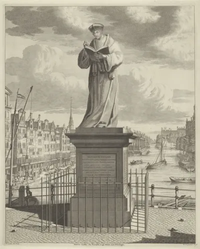 Standbeeld van Desiderius Erasmus te Rotterdam