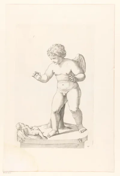 Standbeeld van Eros en Anteros