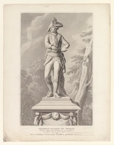 Standbeeld van Friedrich Wilhelm, Freiherr von Seydlitz