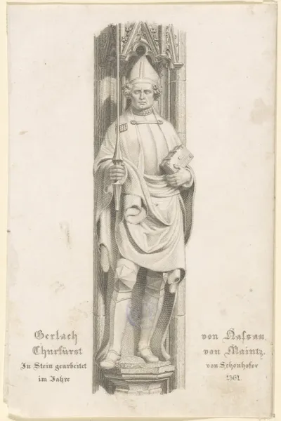 Standbeeld van Gerlach van Nassau