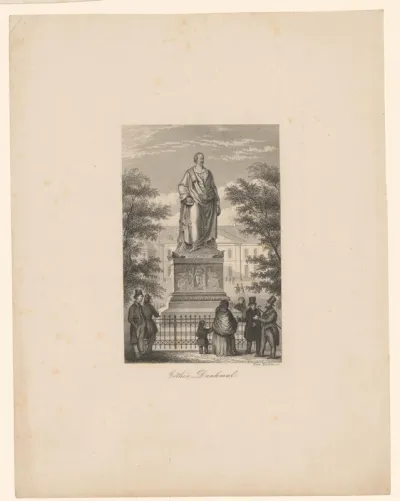 Standbeeld van Goethe te Frankfurt