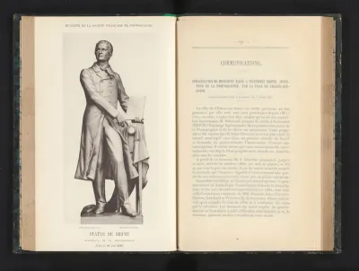 Standbeeld van Joseph Nicéphore Niépce