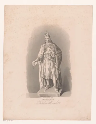 Standbeeld van keizer Karel IV