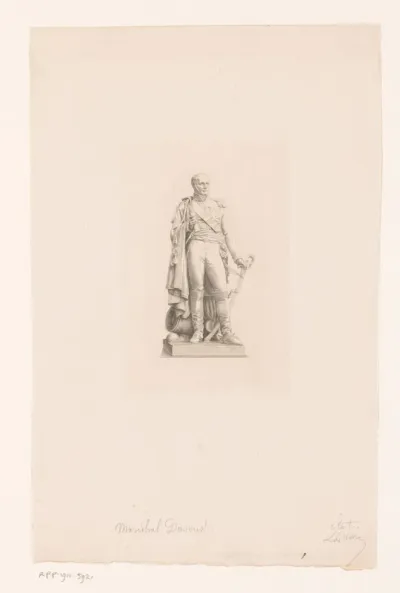 Standbeeld van maarschalk Louis-Nicolas Davout