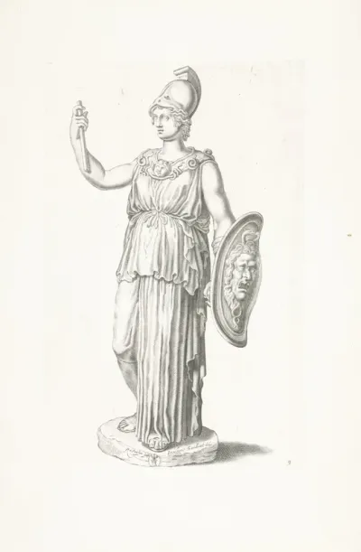 Standbeeld van Minerva