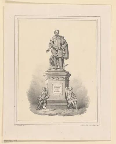 Standbeeld van Peter Paul Rubens