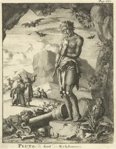 Standbeeld van Pluto