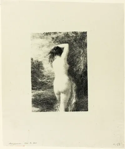 Standing Bather, third plate