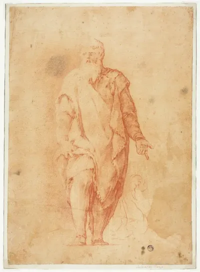 Standing Bearded Man