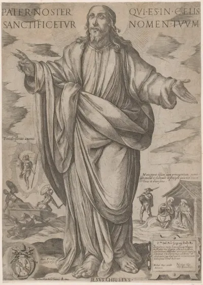 Standing Christ, Blessing from "Christ, Mary and the Apostles"