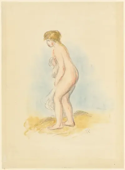 Standing Female Bather