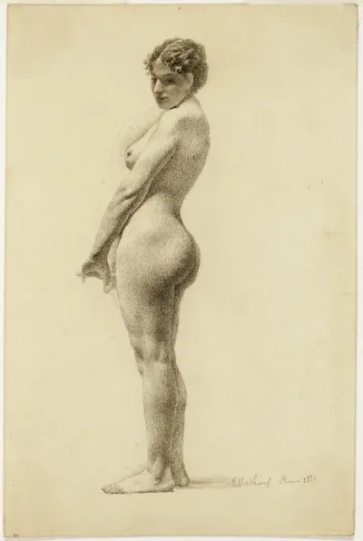 Standing Female Nude