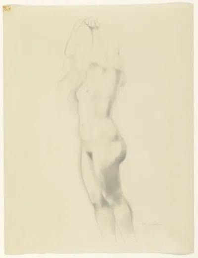 Standing Female Nude