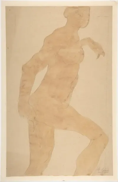 Standing Female Nude