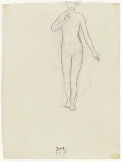 Standing Female Nude