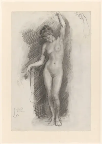 Standing Female Nude