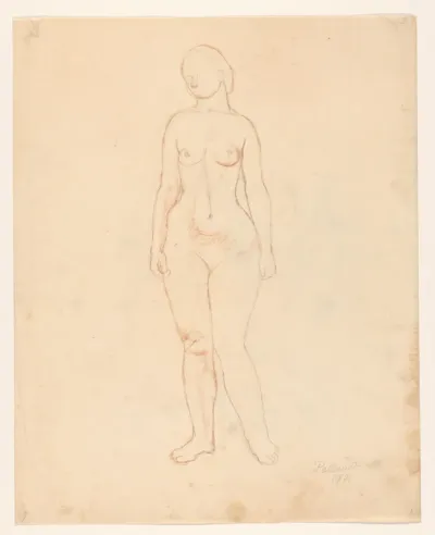 Standing Female Nude