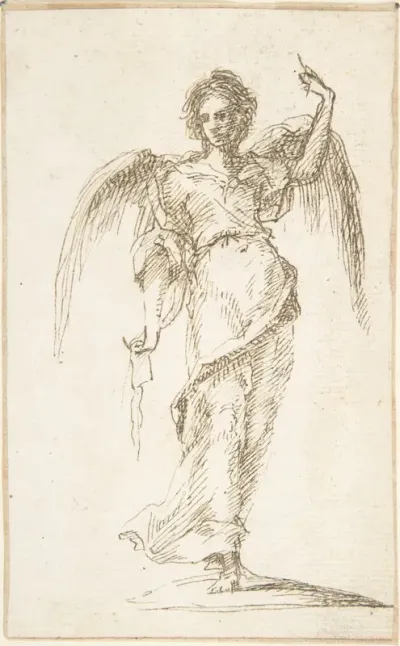 Standing Figure of an Angel