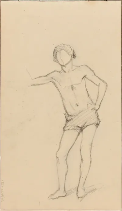 Standing Male Model