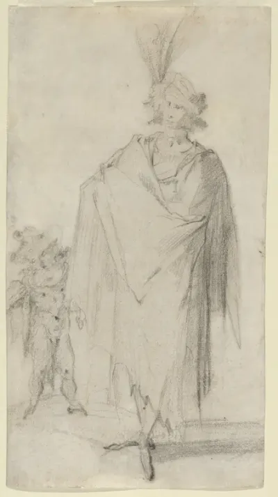 Standing Man with a Putto