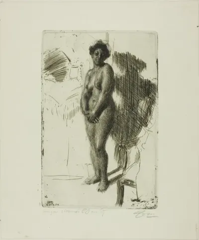 Standing Negress
