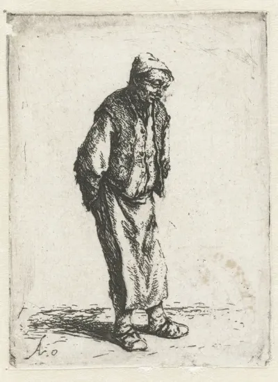 Standing Peasant with his Hands behind his Back